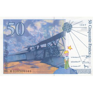 France, 50 Francs, 1997, UNC, p157Ad