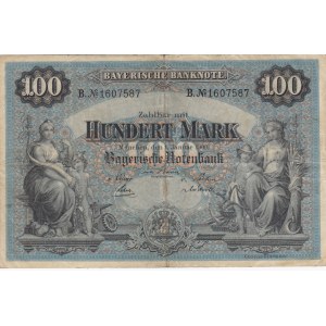 Germany, 100 Mark, 1900, VF (+), pS922