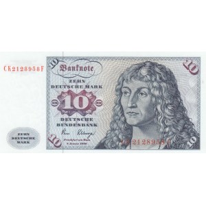 Germany, 10 Mark, 1980, UNC, p31d