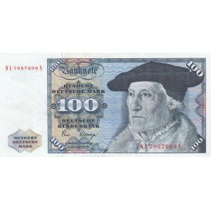 Germany, 100 Mark, 1980, XF, p34c