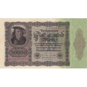 Germany, 50.000 Mark, 1922, AUNC (-), p79