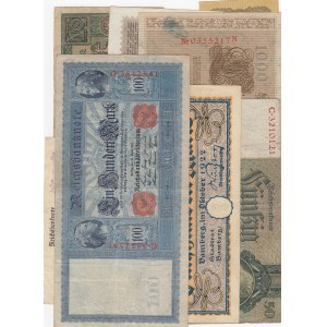 Germany, Total 8 banknotes