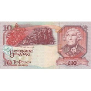 Gibraltar, 10 Pounds, 1995, UNC, p26a