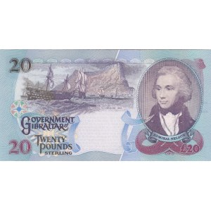 Gibraltar, 20 Pounds, 2006, UNC, p33a