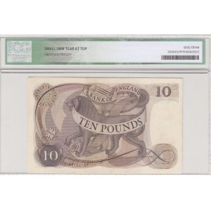 Great Britain, 10 Pounds, 1964, UNC, p376a