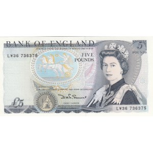 Great Britain, 5 Pounds, 1980, UNC, p378c