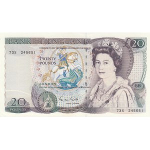 Great Britain, 20 Pounds, 1988, UNC, p380e