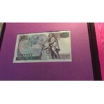 Great Britain, 20 pounds, 1988-1991, UNC, p380e and p384a  (RARE Pair of notes in Bank of England hand made folder, 1970 Series D Issue, last prefix 20X 9996691991 Series E Issue, First Prefix A01 999669NO certificate)