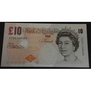 Great Britain, 10 Pounds, 2004, UNC, p389c