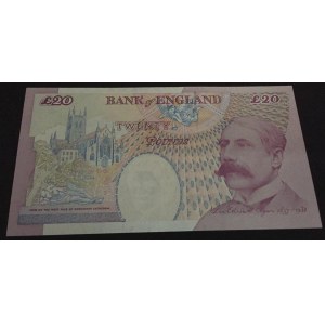 Great Britain, 20 Pounds, 1999, UNC, p390a