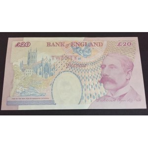 Great Britain, 20 Pounds, 2004, UNC, p390b