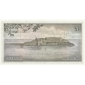 Guernsey, 1 Pound, 1969, UNC, p45b
