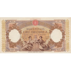 Italy, 10.000 Lire, 1948, XF (-), p89a