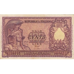 Italy, 100 Lire, 1951, VF, p92