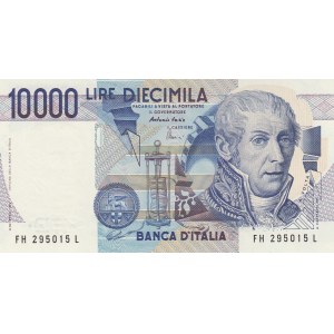 İtaly, 10.000 Lire, 1984, UNC, p112