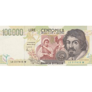 Italy, 100.000 Lire, 1994, UNC, p117