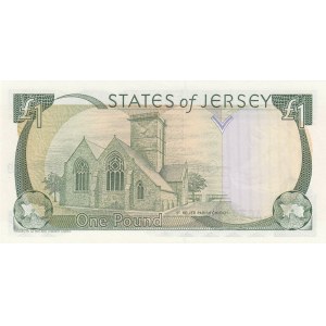 Jersey, 1 Pound, 1989, UNC, p15