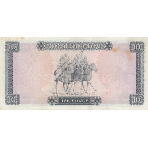 Libya, 10 Dinars, 1972, XF, p37