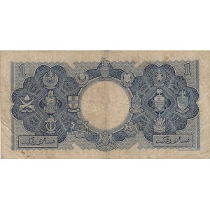 Malaya And British Borneo, 1 Dollar, 1953, FINE, p1