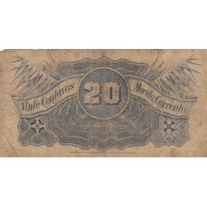 Mozambique, Portugal Mozambique, 20 Centavos, 1919, POOR, pR3a