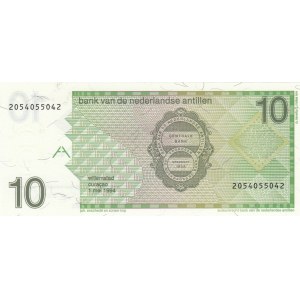 Netherlands Antilles, 10 Gulden, 1994, UNC, p23c