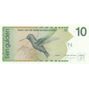 Netherlands Antilles, 10 Gulden, 1994, UNC, p23c