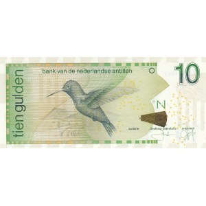 Netherlands Antilles, 10 Gulden, 2014, UNC, p28