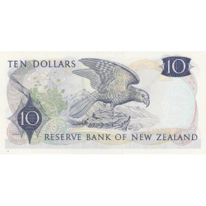 New Zealand, 10 Dollars, 1977, UNC, p166d