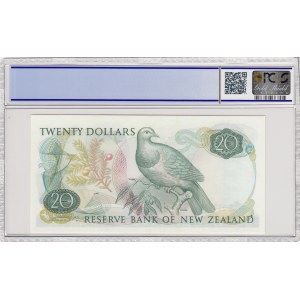New Zealand, 20 Dollars, 1981, AUNC, p173a