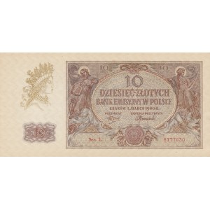 Poland, 10 Zlotych, 1940, UNC, p94