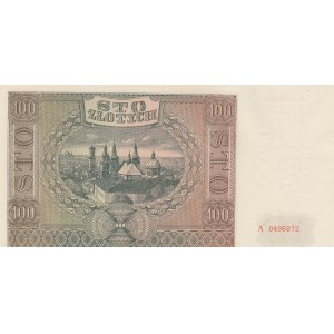 Poland, 100 Zlotych, 1941, UNC, p103