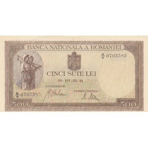 Romania, 500 Lei, 1941, UNC, p51