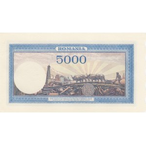 Romania, 5000 Lei, 1943, UNC, p55