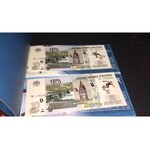 Russia, Commemorative Banknotes set, Winter Sports Games 2014, Collection Edition, FOLDER