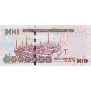 Saudi Arabia, 100 Riyals, 2012, UNC, p35c