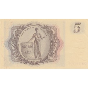Sweden, 5 Kronor, 1959, UNC, p42d
