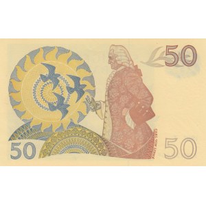 Sweden, 50 Kronor, 1981, UNC, p53r3, REPLACEMENT