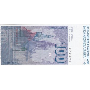 Swetzerland, 100 Francs, 1993, UNC, p57