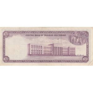 Trinidad And tobago, 20 Dollars, 1964,  XF (-), 29d