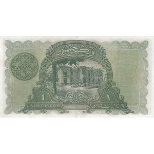 Turkey, 1 Livre, 1927, XF, p119