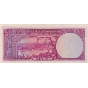 Turkey, 1 Lira, 1942, UNC, p135