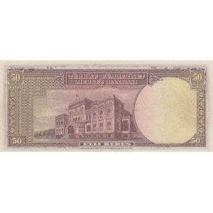 Turkey, 50 Kurush, 1942-1944, UNC, p133