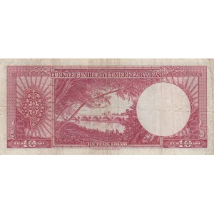 Turkey, 10 Lira, 1953, FINE, p157