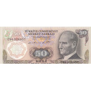 Turkey, 50 Lira, 1976, UNC, p187Aa, C90