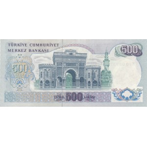 Turkey, 500 Lira, 1974, UNC, p190e, N90