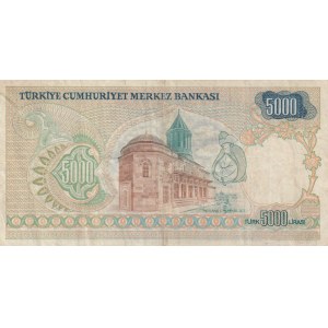 Turkey, 5.000 Lira, 1981, VF, p196a