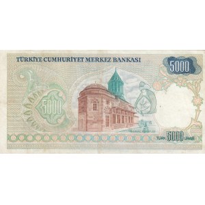 Turkey, 5.000 Lira, 1981, XF, p196A