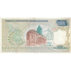 Turkey, 5.000 Lira, 1981, XF, p196A