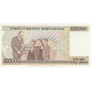 Turkey, 100.000 Lira, 1991, UNC, p205a