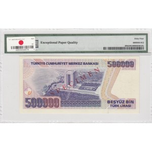 Turkey, 500.000 Lira, 1993, UNC, p208a, SPECIMEN